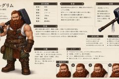 ハルグリムキャラクターシート