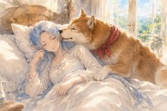 全力の水彩画