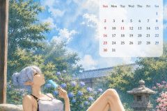 8月カレンダー2
