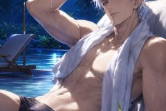 みんなでプールで涼もう-